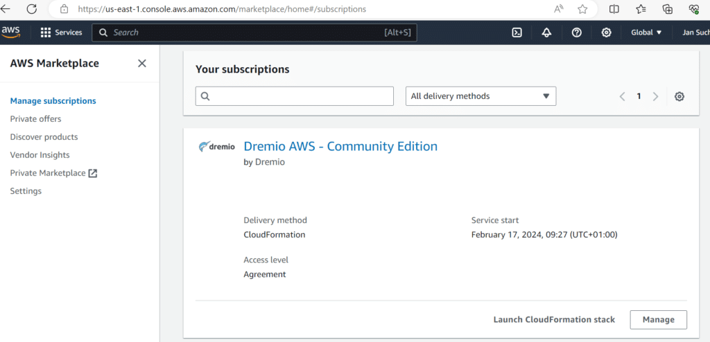 Dremio AWS Installation 2