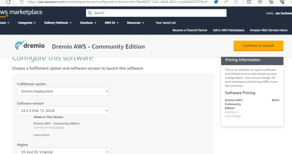 Dremio AWS Installation 3